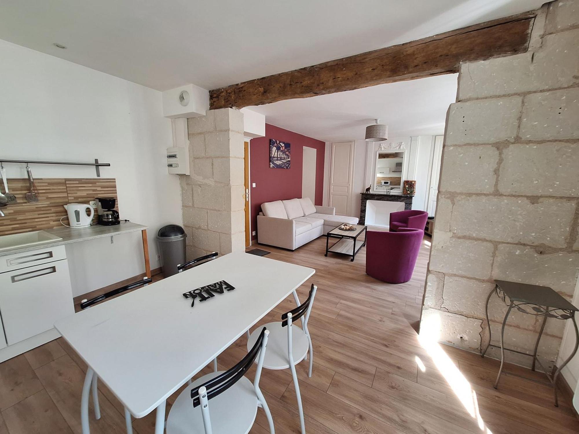 Bel Appartement 50M2 En Plein Centre De Saumur Buitenkant foto
